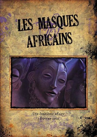 Sherlock Holmes Détective Conseil: Les Masques Africains board game cover