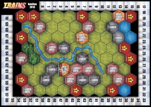 Trains: Gen Con 2013 board game cover
