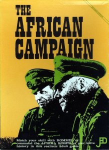 The African Campaign board game cover
