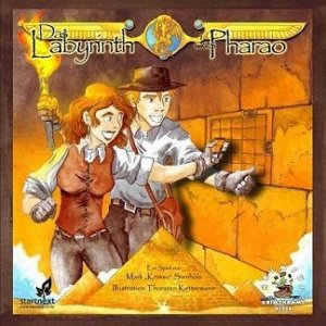 Das Labyrinth des Pharao board game cover