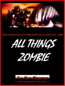 All Things Zombie board game cover