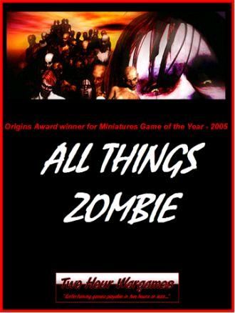 All Things Zombie board game cover