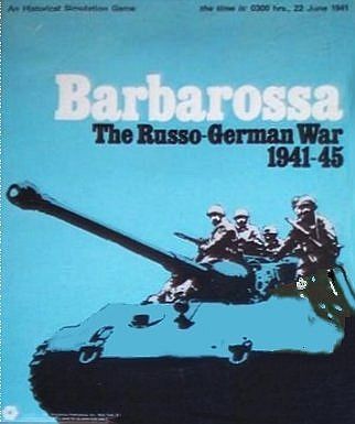 Barbarossa: The Russo-German War 1941-45 board game cover