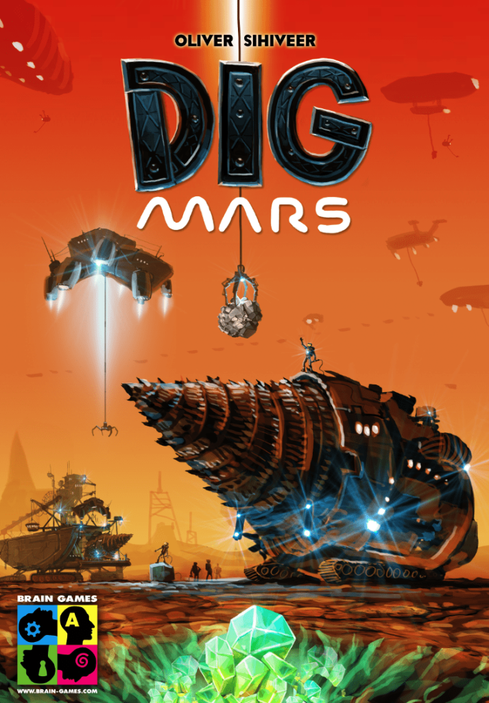 Dig Mars board game cover