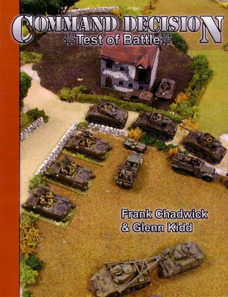 Command Decision: Test of Battle board game cover