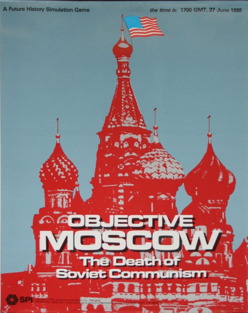 Objective Moscow: The Death of Soviet Communism board game cover