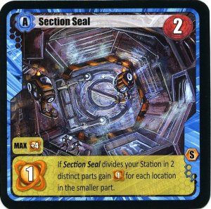 Among the Stars: Section Seal board game cover