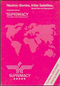 Supremacy: Neutron Bombs and Killer Satellites board game cover