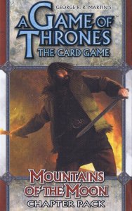 A Game of Thrones: The Card Game – Mountains of the Moon board game cover