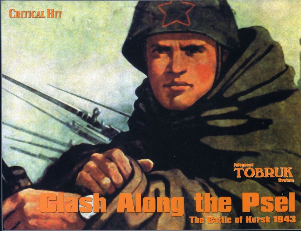 Clash Along the Psel: The Battle of Kursk 1943 board game cover