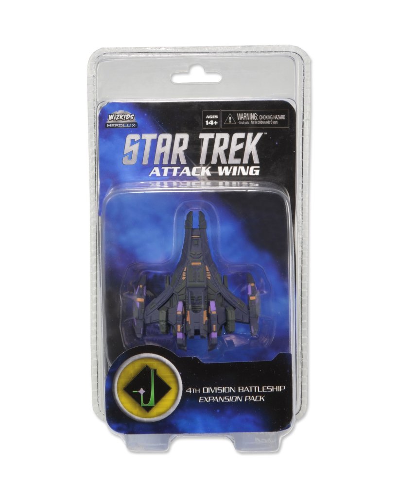 Star Trek: Attack Wing – 4th Division Battleship Expansion Pack board game cover
