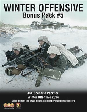 Winter Offensive Bonus Pack #5: ASL Scenario Pack for Winter Offensive 2014 board game cover