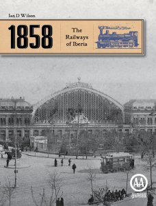 1858: The Railways of Iberia board game cover