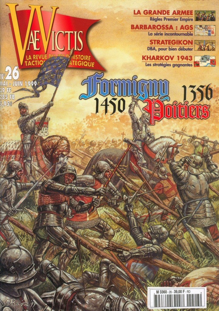 Poitiers 1356 et Formigny 1450 board game cover