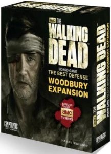 The Walking Dead Board Game: The Best Defense – Woodbury Expansion board game cover