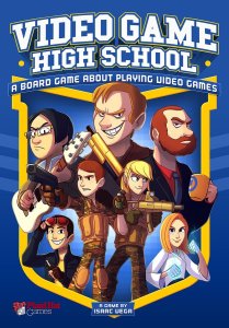 Video Game High School board game cover