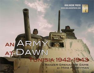 An Army at Dawn: Tunisia 1942-1943 – A Panzer Grenadier Game board game cover