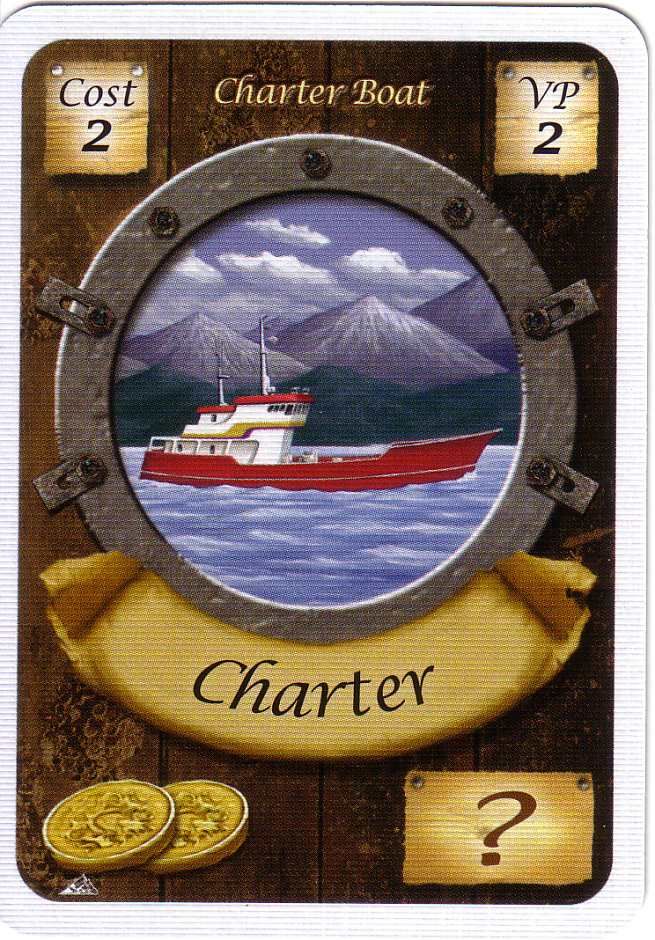 Fleet: Charter Boat Cards board game cover