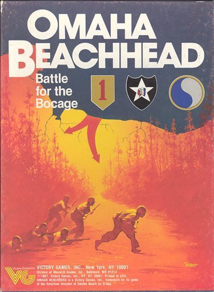 Omaha Beachhead: Battle for the Bocage board game cover