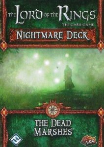 The Lord of the Rings: The Card Game – Nightmare Deck: The Dead Marshes board game cover