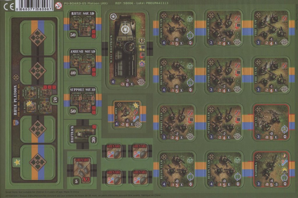 Heroes of Normandie: US Platoon board game cover