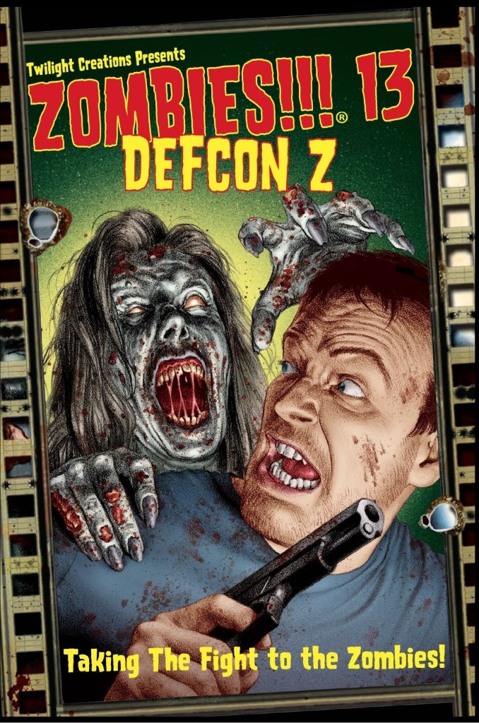 Zombies!!! 13: DEFCON Z board game cover