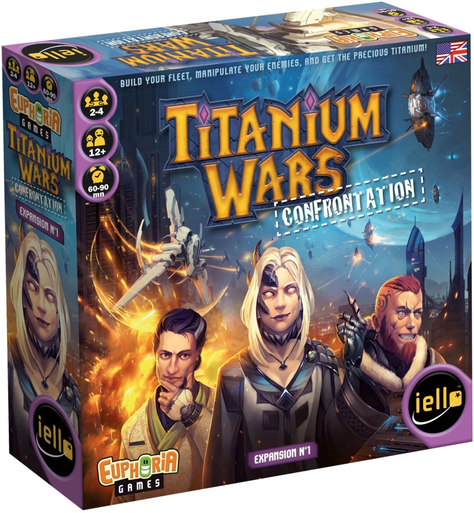 Titanium Wars: Confrontation board game cover