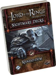 The Lord of the Rings: The Card Game – Nightmare Decks: Khazad-dûm board game cover