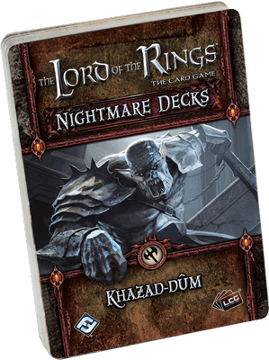 The Lord of the Rings: The Card Game – Nightmare Decks: Khazad-dûm board game cover