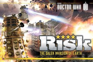 Risk: The Dalek Invasion of Earth board game cover