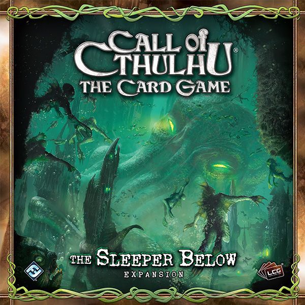 Call of Cthulhu: The Card Game – The Sleeper Below board game cover