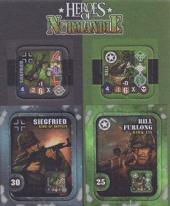 Heroes of Normandie: Bill Furlong & Siegfried board game cover