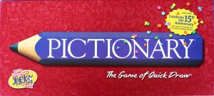 Pictionary: 15th Anniversary board game cover