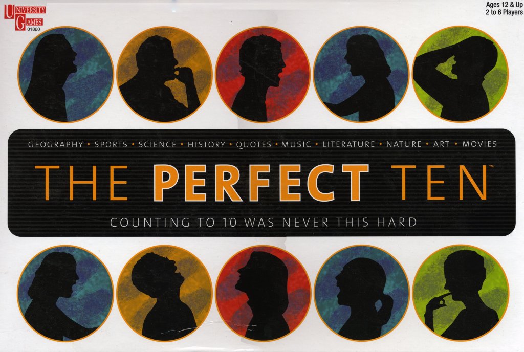 The Perfect 10 board game cover