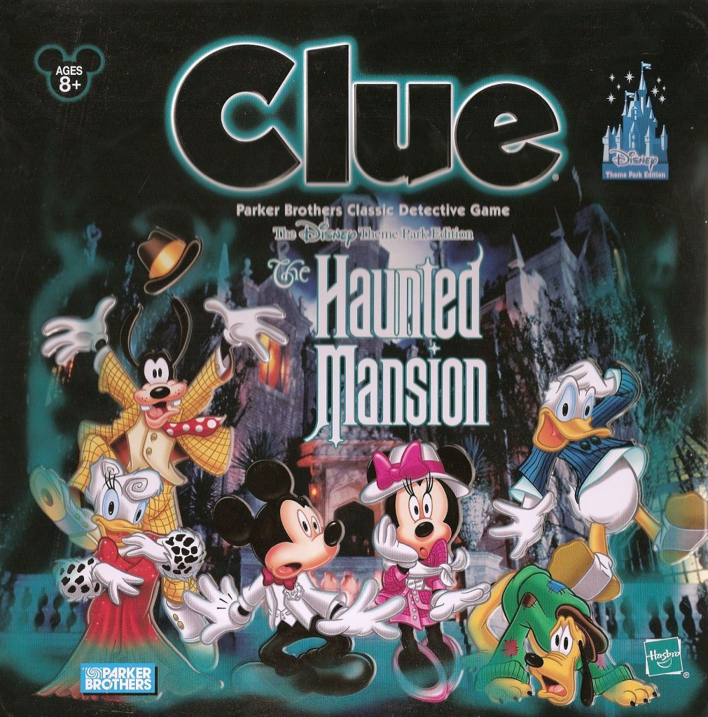 Clue: The Haunted Mansion board game cover