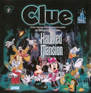 Clue: The Haunted Mansion board game cover