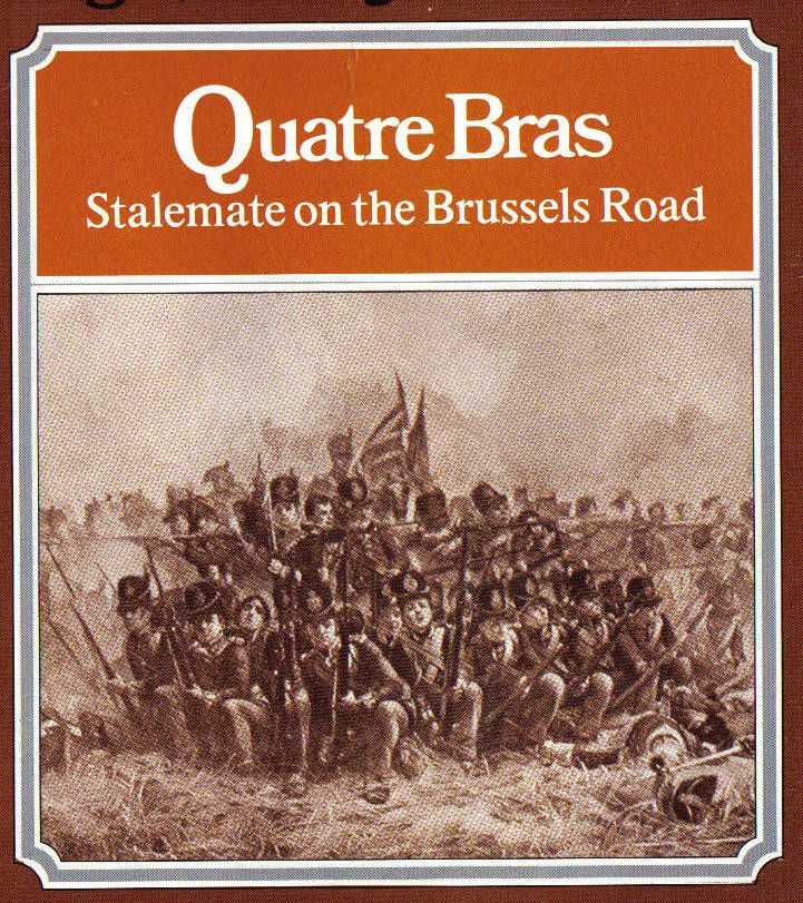 Quatre Bras: Stalemate on the Brussels Road board game cover