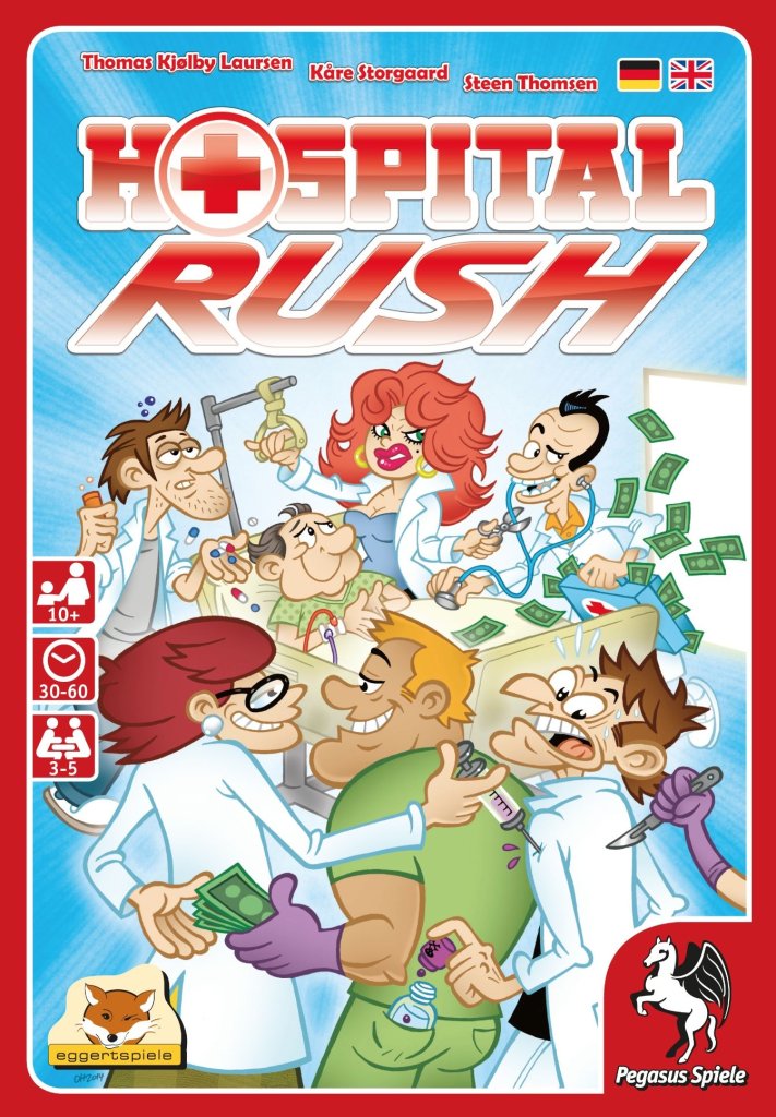 Hospital Rush board game cover