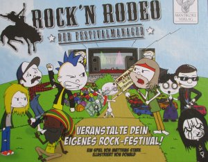 Rock’n Rodeo: Der Festivalmanager board game cover
