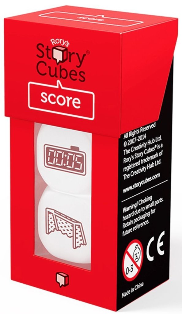 Rory’s Story Cubes: Score board game cover