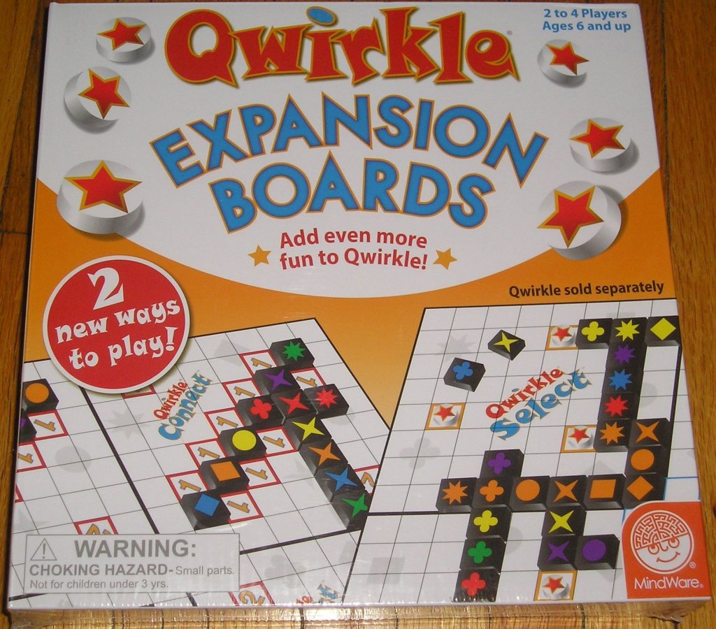 Qwirkle: Expansion Boards board game cover