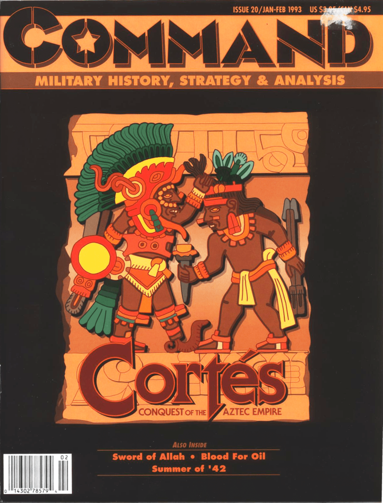 Cortes: Conquest of the Aztec Empire board game cover
