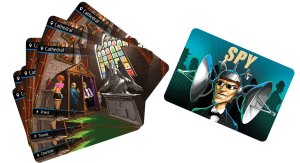 Spyfall: Cathedral promo cards board game cover