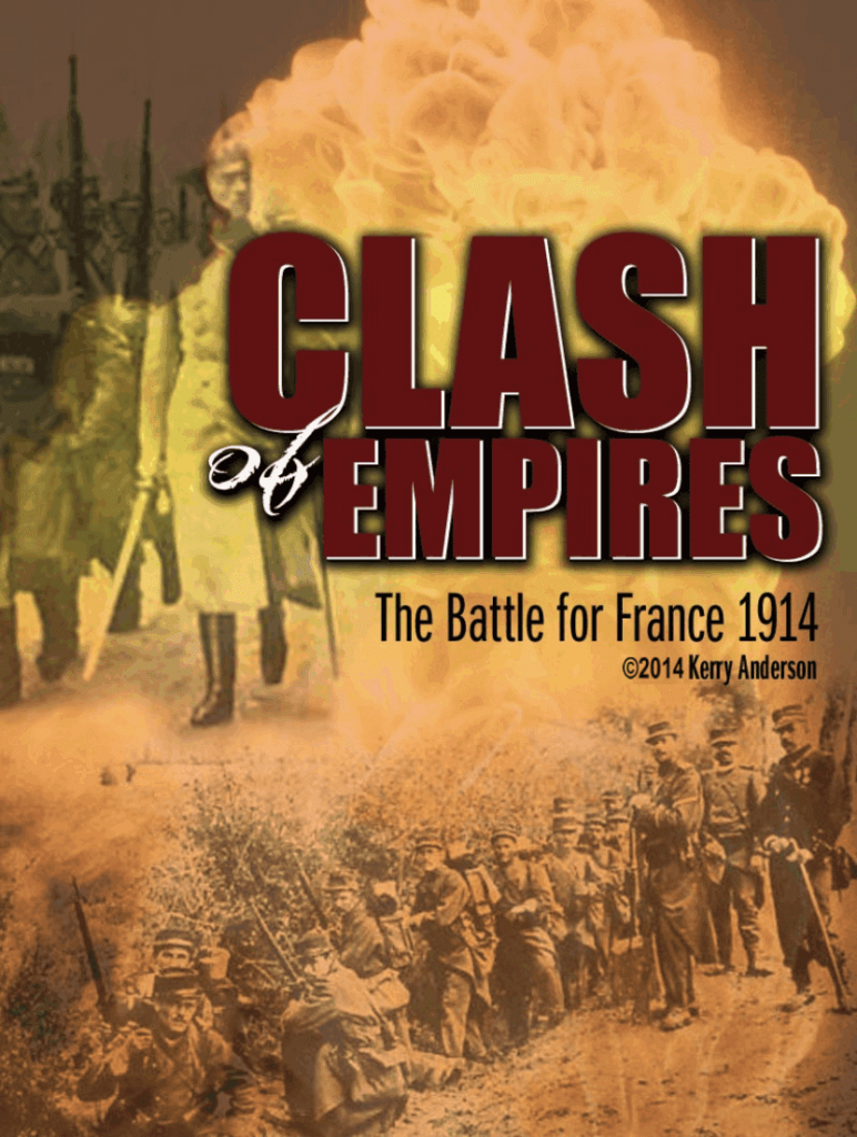Clash of Empires: The Battle for France 1914 board game cover