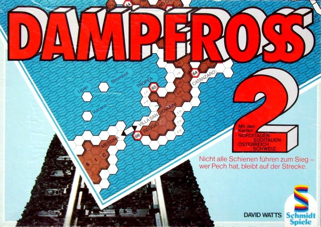 Dampfross 2 board game cover