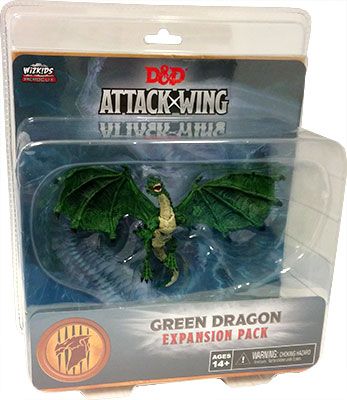 Dungeons & Dragons: Attack Wing – Green Dragon Expansion Pack board game cover