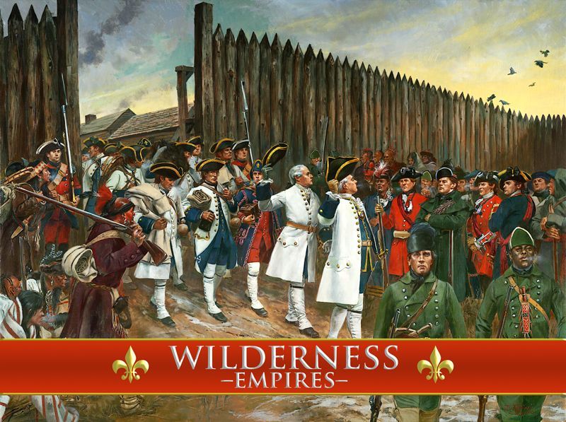 Wilderness Empires board game cover