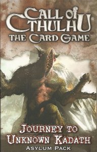 Call of Cthulhu: The Card Game – Journey to Unknown Kadath Asylum Pack board game cover
