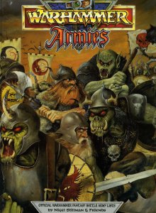 Warhammer Armies board game cover