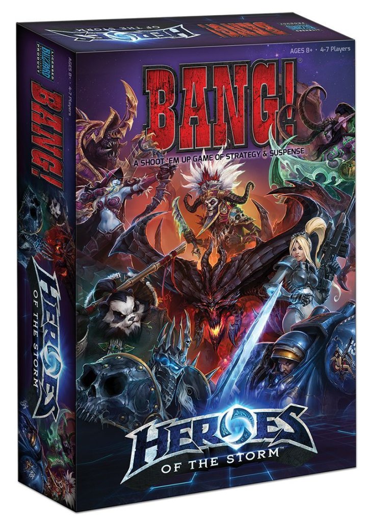 BANG!: Heroes of the Storm board game cover